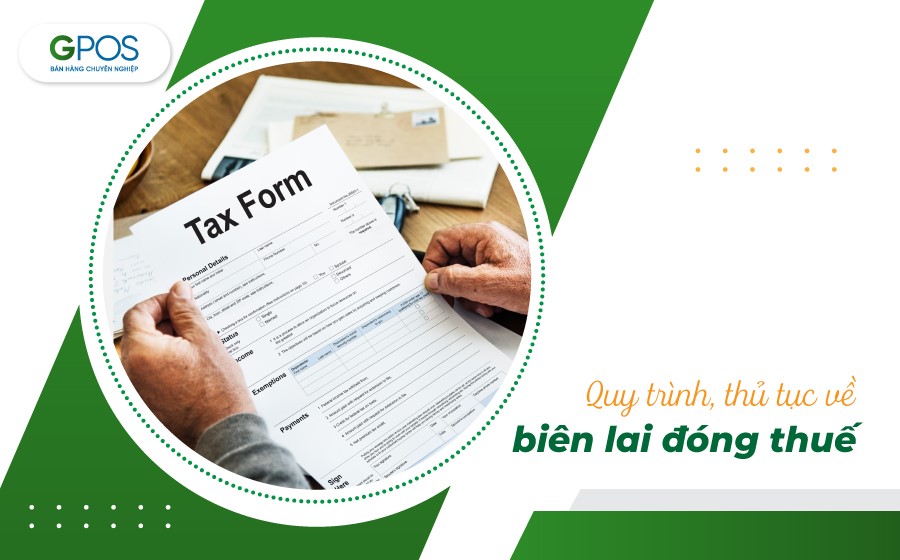 Bảo quản biên lai đóng thuế