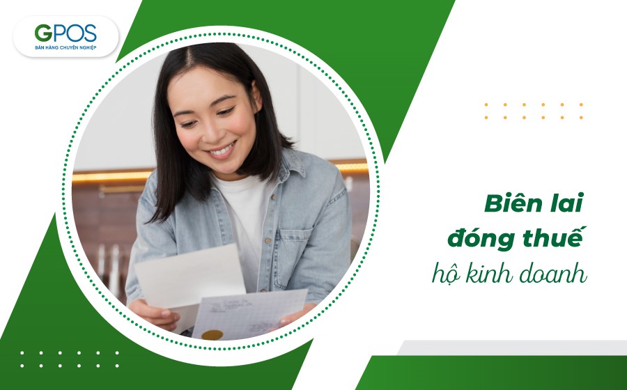 Biên lai đóng thuế hộ kinh doanh